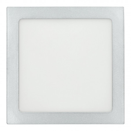 Downlight - SILVER Square 18W Panel