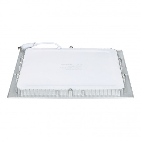 Downlight - SILVER Square 18W Panel