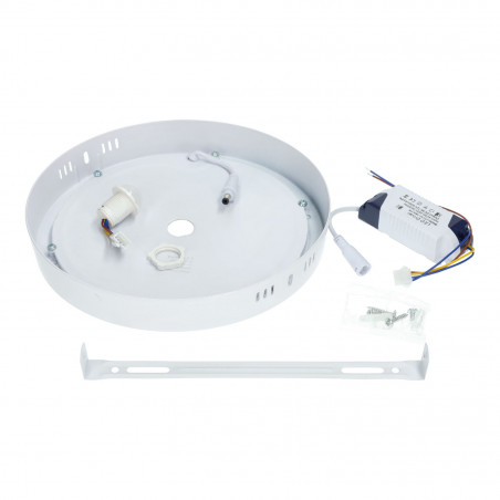 Plafón 18W detector presencia función nocturna