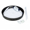 LED-Decke 18W rund SCHWARZ