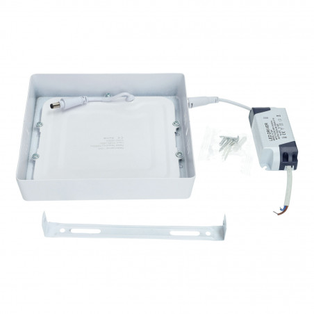 Led Decke 12W Quadrat