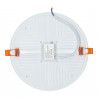 32W Adjustable rimless panel - round