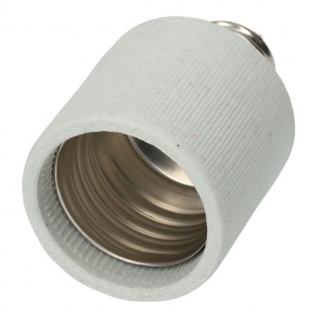 Adaptador cerâmico E40 para E27
