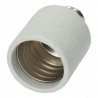 Adaptador cerâmico E40 para E27