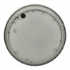 Wall light half moon aluminum IP65