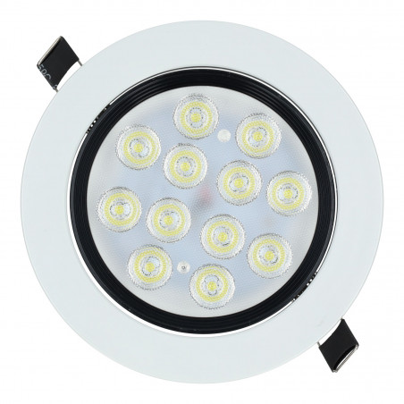 Downlight Led 12W Weißer Rahmen