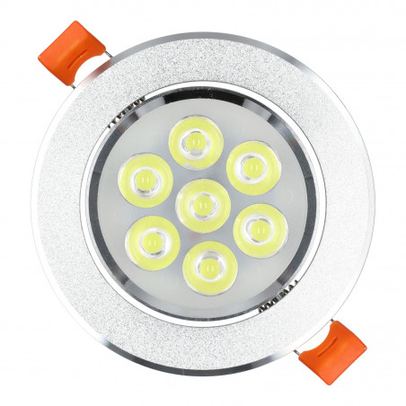 Downlight Led 7W argent