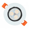 Downlight Led 3W Weißer Rahmen