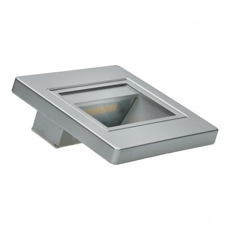 Baliza led 1.5W color plata