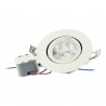 LED Ceiling Spotlight Orientable - 12W, Round