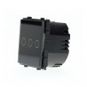 Interruptor táctil triple 2000W