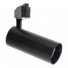 Foco carril led 30W orientable negro