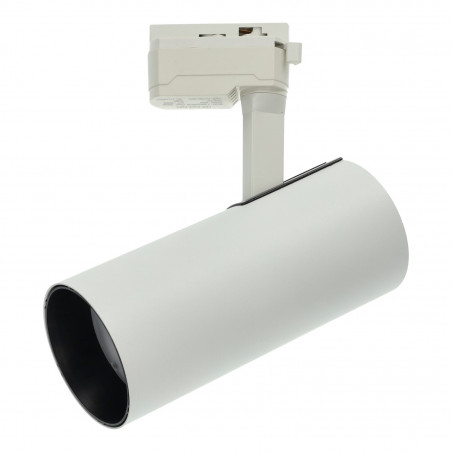 Foco carril led 40W orientable blanco