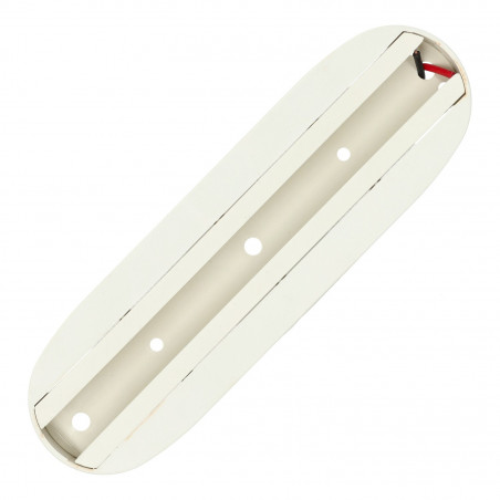 Base rail large surface white color