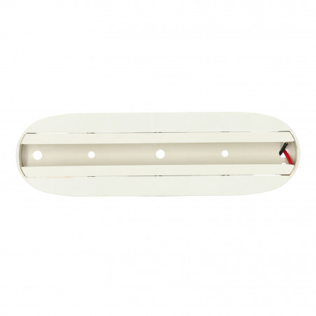 Base rail large surface white color