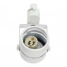 COMPACT Rail Spotlight - White, GU10 Lamps