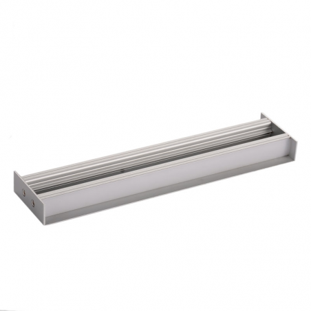 Profilé en aluminium pour l'éclairage double face 1m