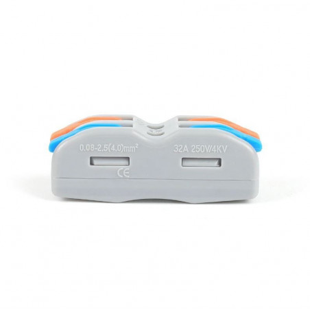 Connettore rapido 2 ingressi 2 uscite 0,08-4mm²