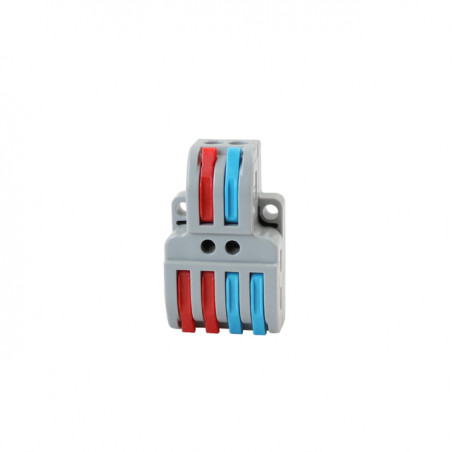 Quick connector 2 inputs 4 outputs 0.08-4mm²