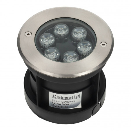 Einbaubodenfokus 6W IP68