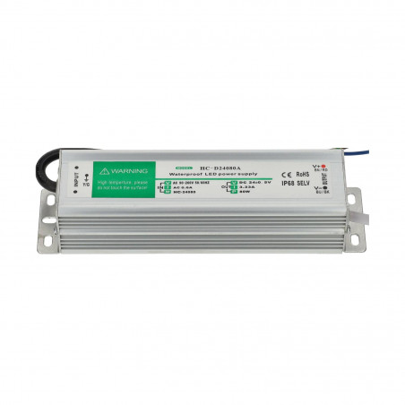 Trasformatore 24V IP67 da 80W