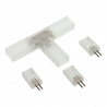 Conector en T tira LED 220V corte 20cm