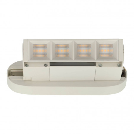 Projetor LED de calha linear 12W branco ajustável