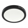 LED-Deckenleuchte 24W Rund Schwarz