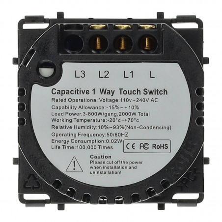 Interruptor de toque duplo