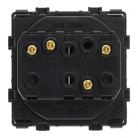 Interrupteur double simple 10A