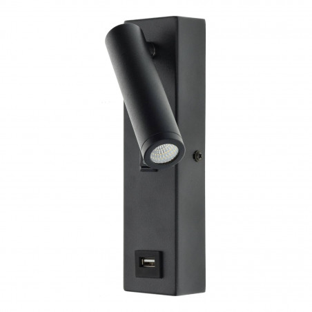Applique LED Alluminio 3W USB